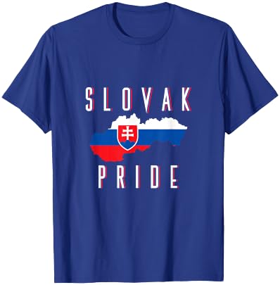 Slovakian Flag Patriotic Men Women Kids Proud Slovak T-Shirt - T-Shirt | Royal
