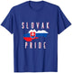 Slovakian Flag Patriotic Men Women Kids Proud Slovak T-Shirt - T-Shirt | Royal