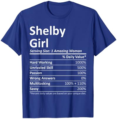 SHELBY GIRL NC NORTH CAROLINA Funny City Home Roots USA Gift T-Shirt - T-Shirt | Royal