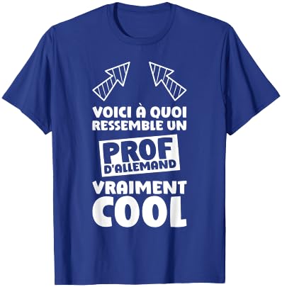 German Teacher Funny Quote German Teacher T-Shirt - T-Shirt | Royal