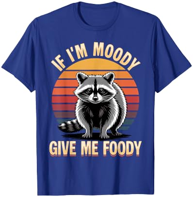 Funny Raccoon T-Shirt - T-Shirt | Royal
