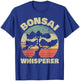 Bonsai Whisperer - Japanese Bonsai Tree - Horticulturist T-Shirt - T-Shirt | Royal