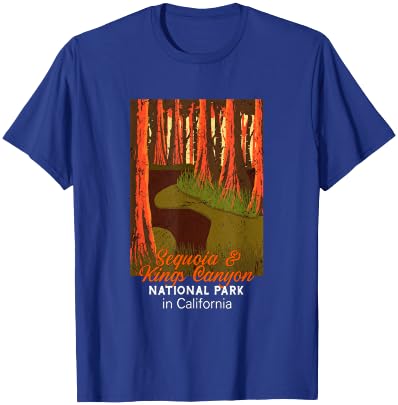 Sequoia National Park California T-Shirt - T-Shirt | Royal