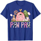 Paw Paw Pink Farm Animal Birthday Kids Matching Family T-Shirt - T-Shirt | Royal