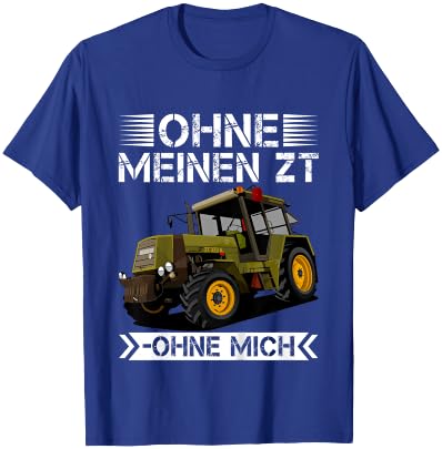 ZT 323 Tractor Agricultural Machine T-Shirt - T-Shirt | Royal