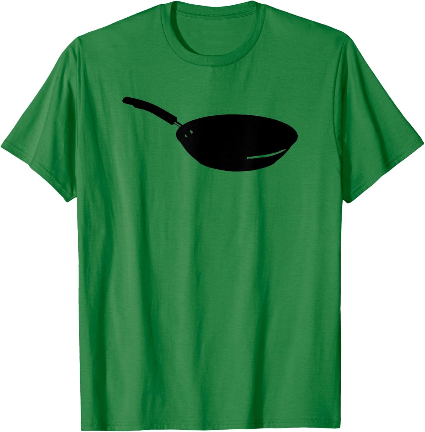 Cooking Gifts Chef Gifts Frying Pan , Men's Grey Classic Fit Collarless , Small T-Shirt - T-Shirt | Irish Green