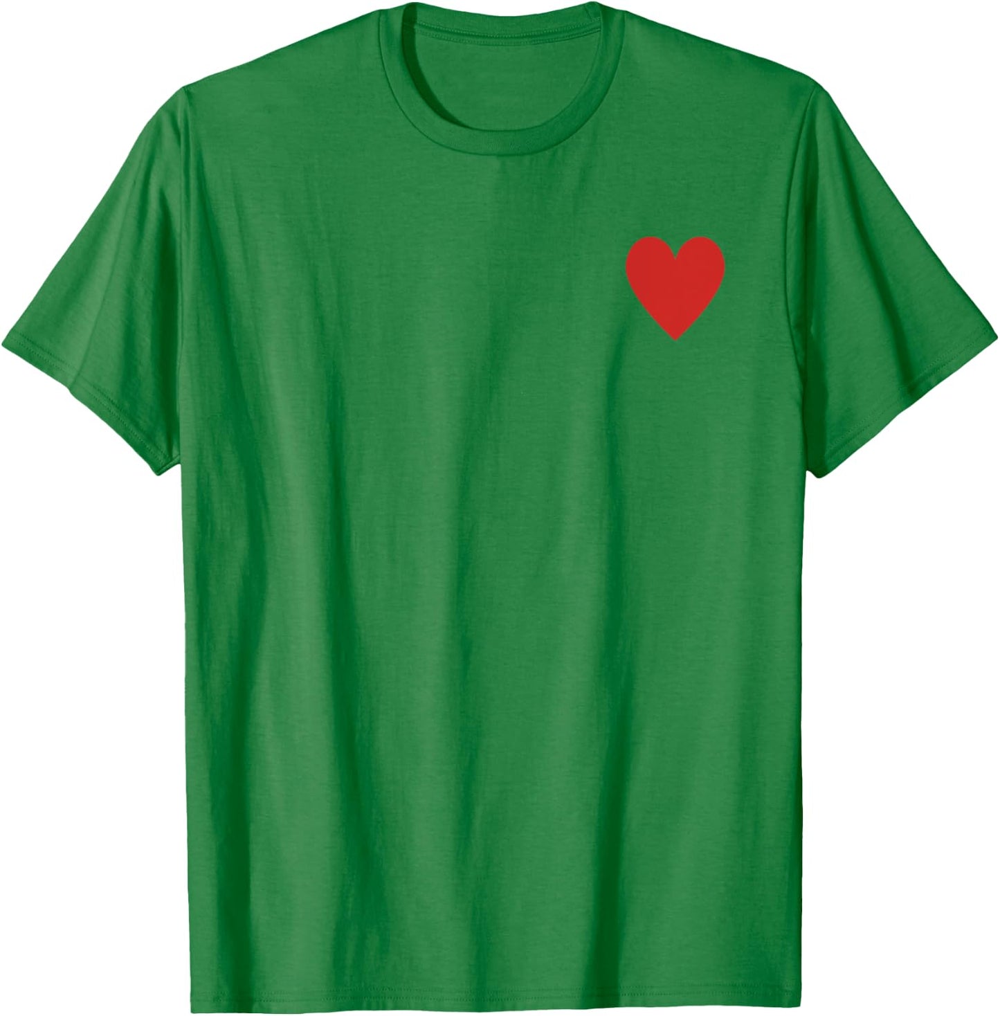 Little Heart , gray T-Shirt - T-Shirt | Irish Green