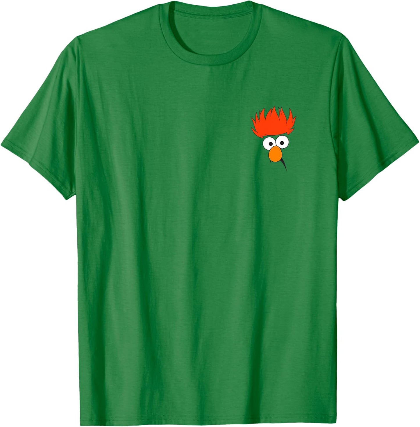 The Muppets Beaker Face T-Shirt - T-Shirt | Irish Green
