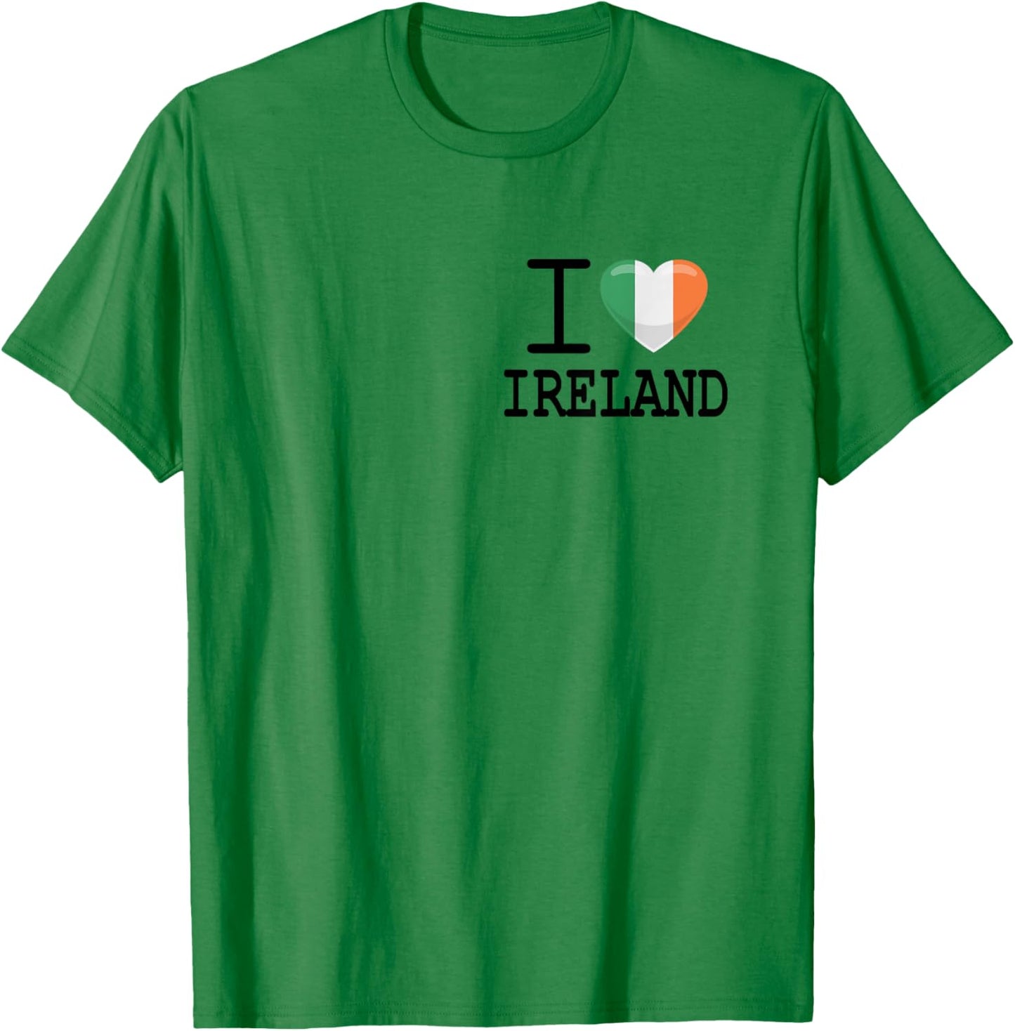 I Love Ireland Heart T-Shirt - T-Shirt | Irish Green