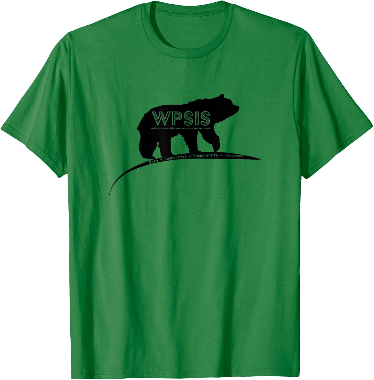WPSIS Bear T-Shirt - T-Shirt | Irish Green
