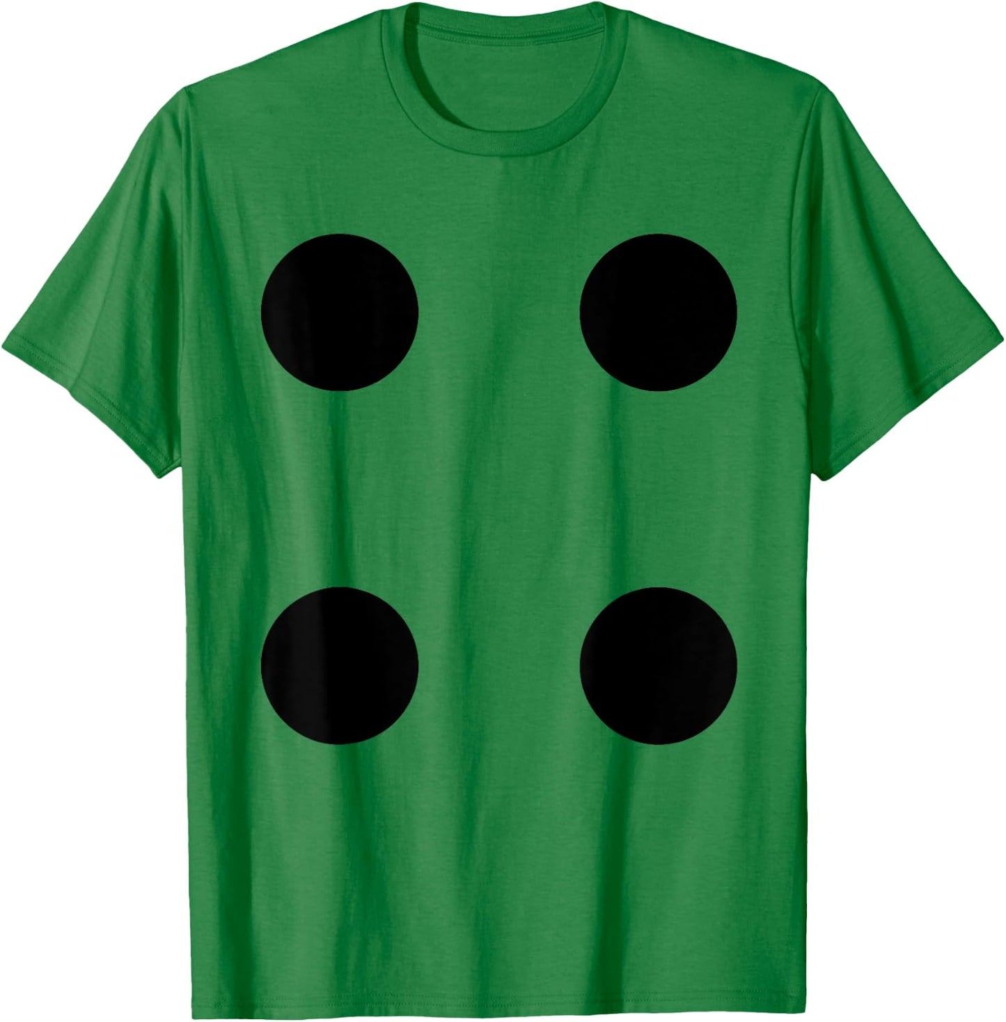 Human Dice Number 4 Group Matching Halloween Costume Family T-Shirt - T-Shirt | Irish Green