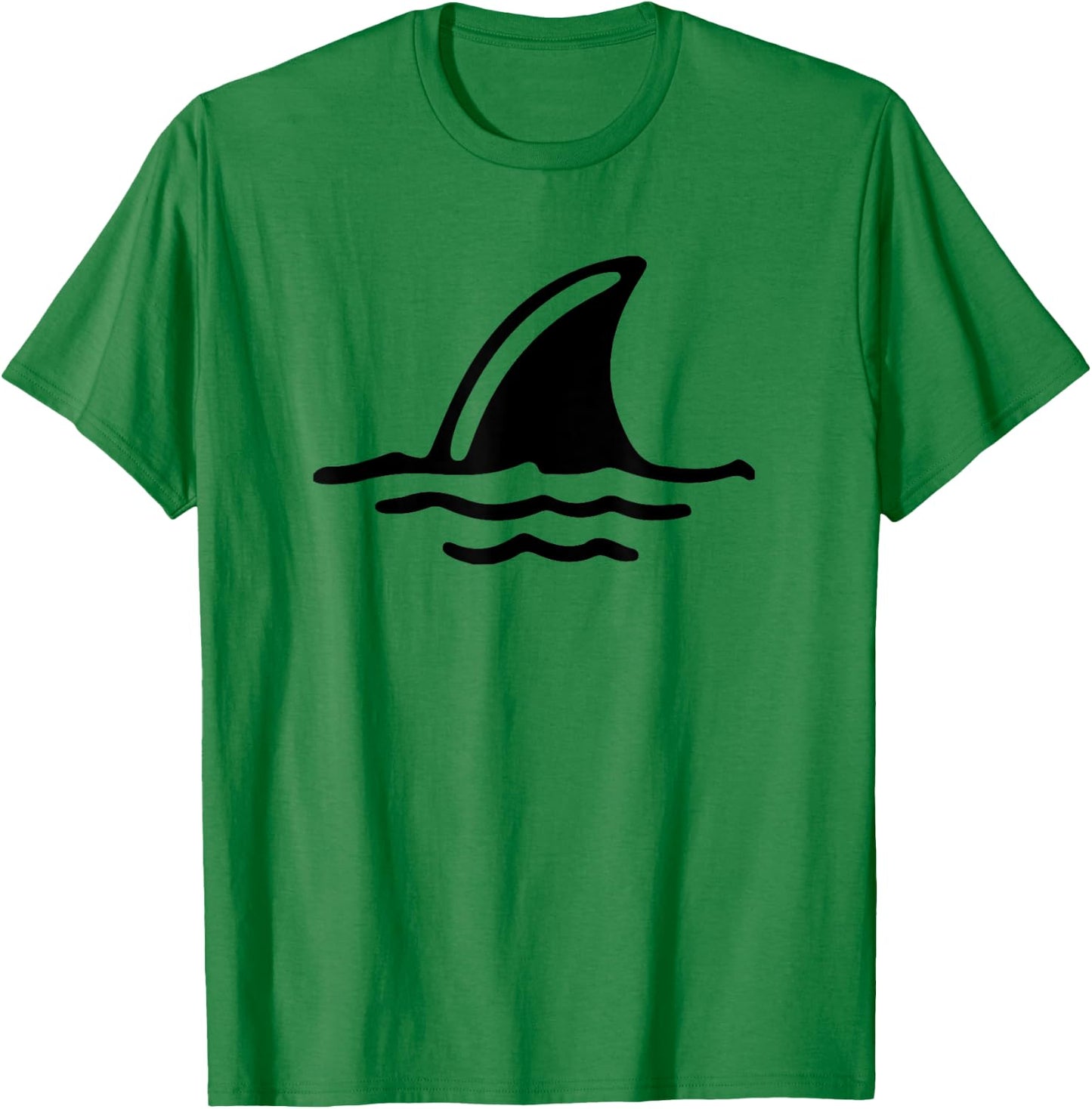 Cool Shark Fin - For Kids Shark T-Shirt - T-Shirt | Irish Green