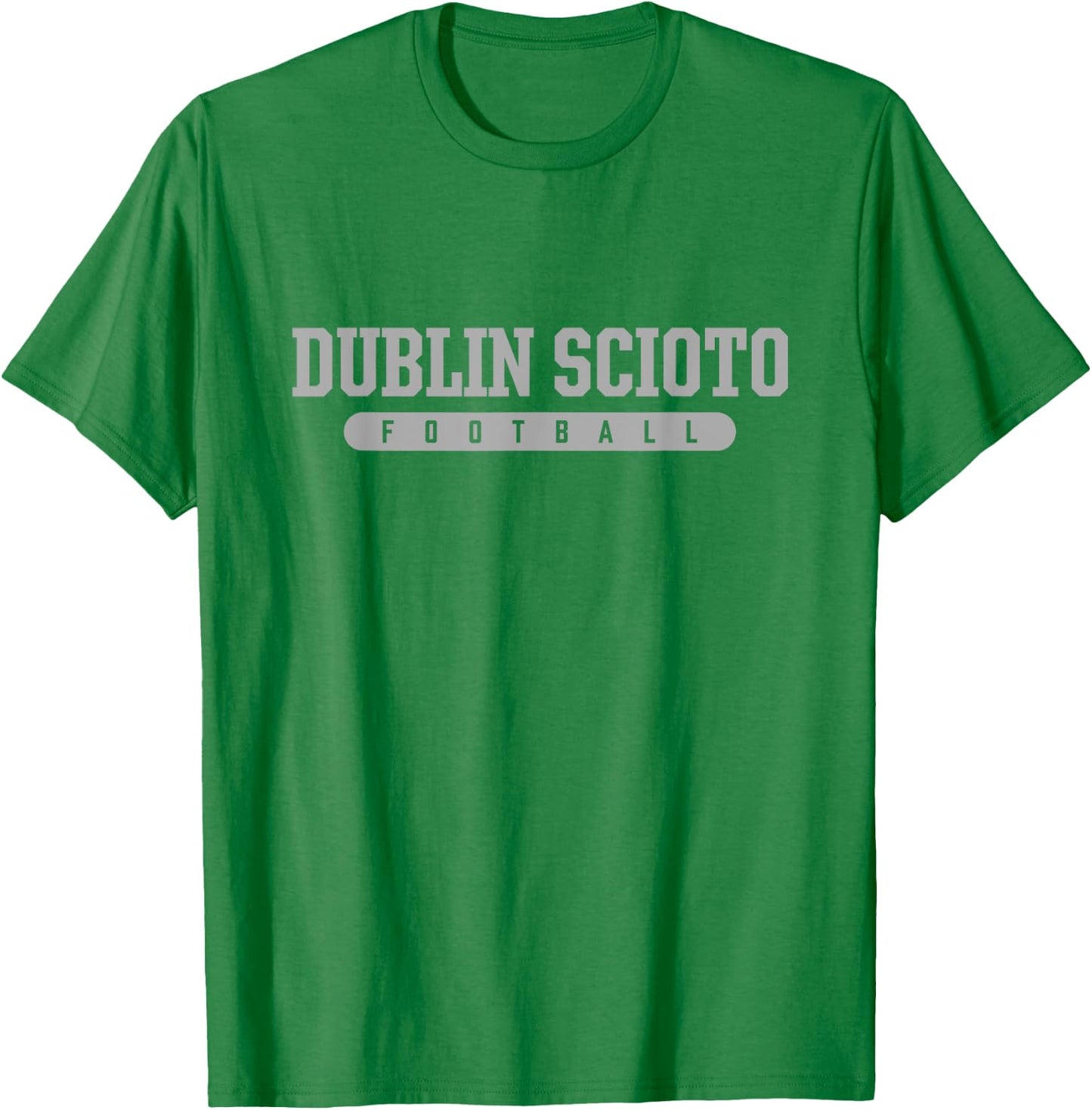 Dublin Scioto High School Football T-Shirt - T-Shirt | Irish Green