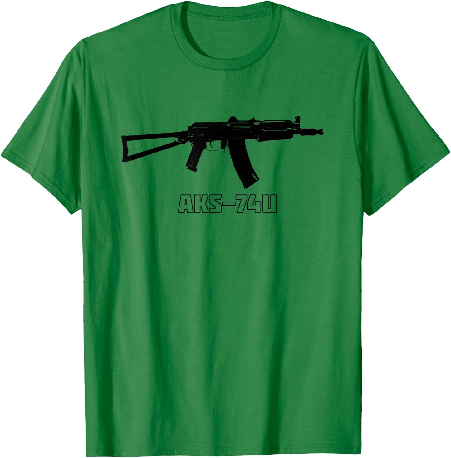 AKS-74U Krinkov Hemd Krinkov AK-47 AK-74 Krink T-Shirt - T-Shirt | Irish Green