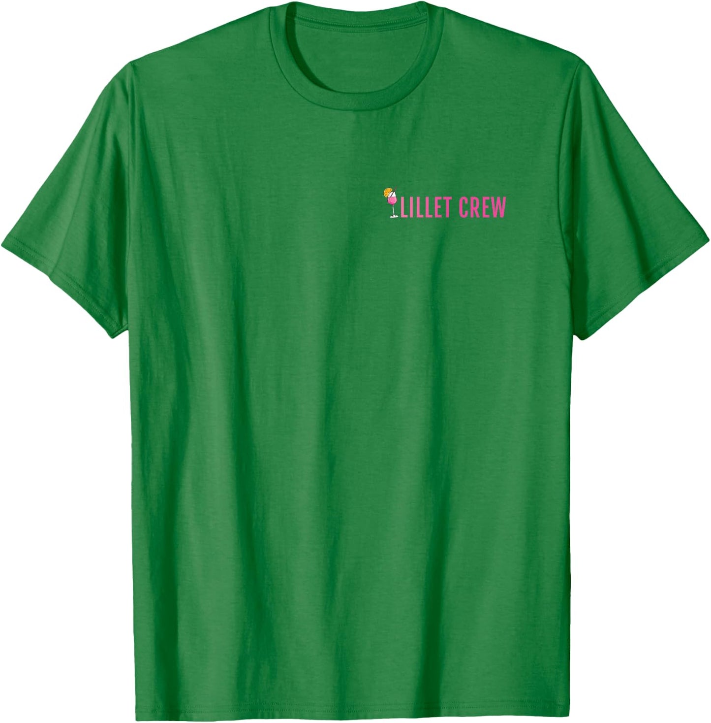 Lillet Crew Summer Alcohol Lillet , White T-Shirt - T-Shirt | Irish Green