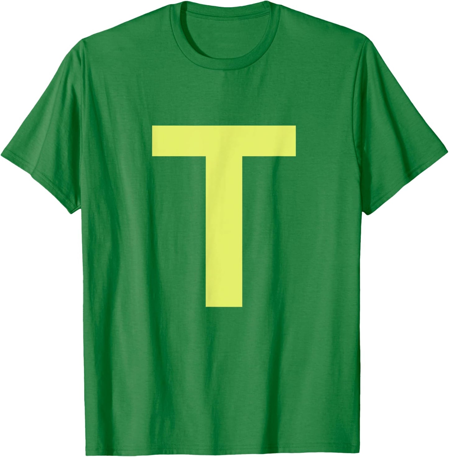 Chipmunk Halloween Carnival Group Costume Letter T Shirt T-Shirt - T-Shirt | Irish Green