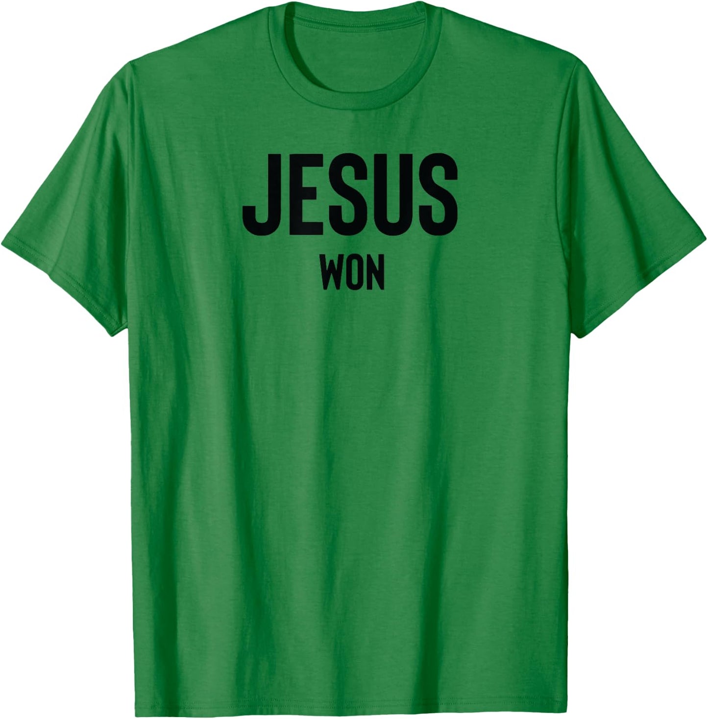 Texas Jesus Won Product T-Shirt - T-Shirt | Irish Green