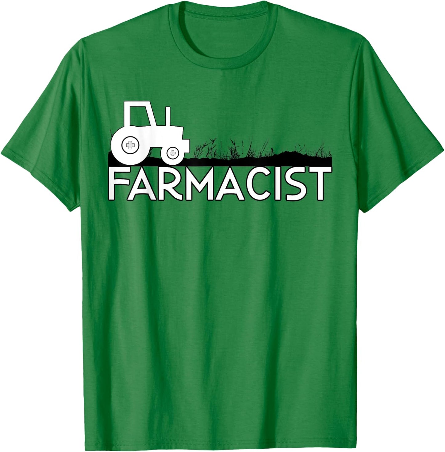 Farmacist cultivating god's apothecary - Unique Farmer Gift T-Shirt - T-Shirt | Irish Green