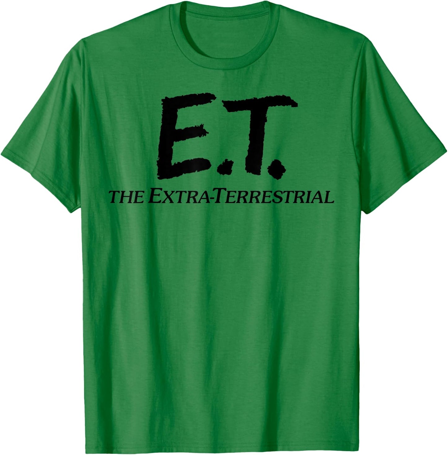 Alien Movie Logo E.T. Simple , grey, S T-Shirt - T-Shirt | Irish Green