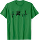 Heartbeat Dog Design Labrador Retriever T-Shirt - T-Shirt | Irish Green