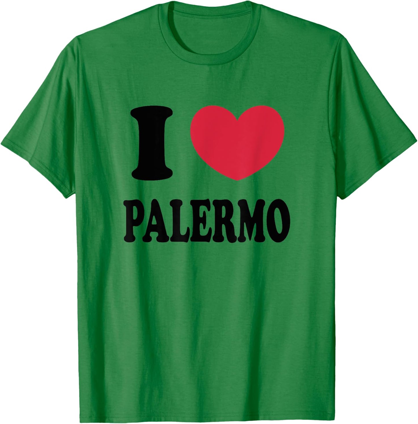 I Love Palermo T-Shirt - T-Shirt | Irish Green