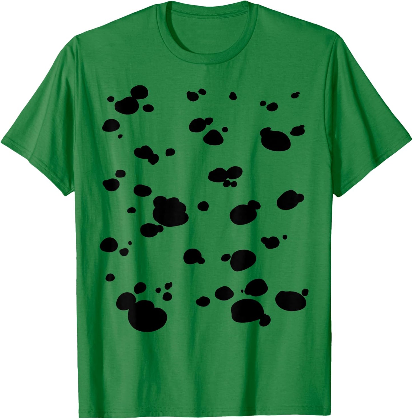 Dalmatian Dog Pattern Funny Halloween Costume T-Shirt - T-Shirt | Irish Green