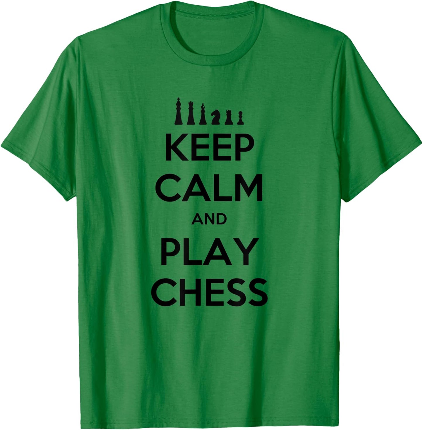 Keep Calm And Play Chess Chessmaster Master Gift T-Shirt - T-Shirt | Irish Green