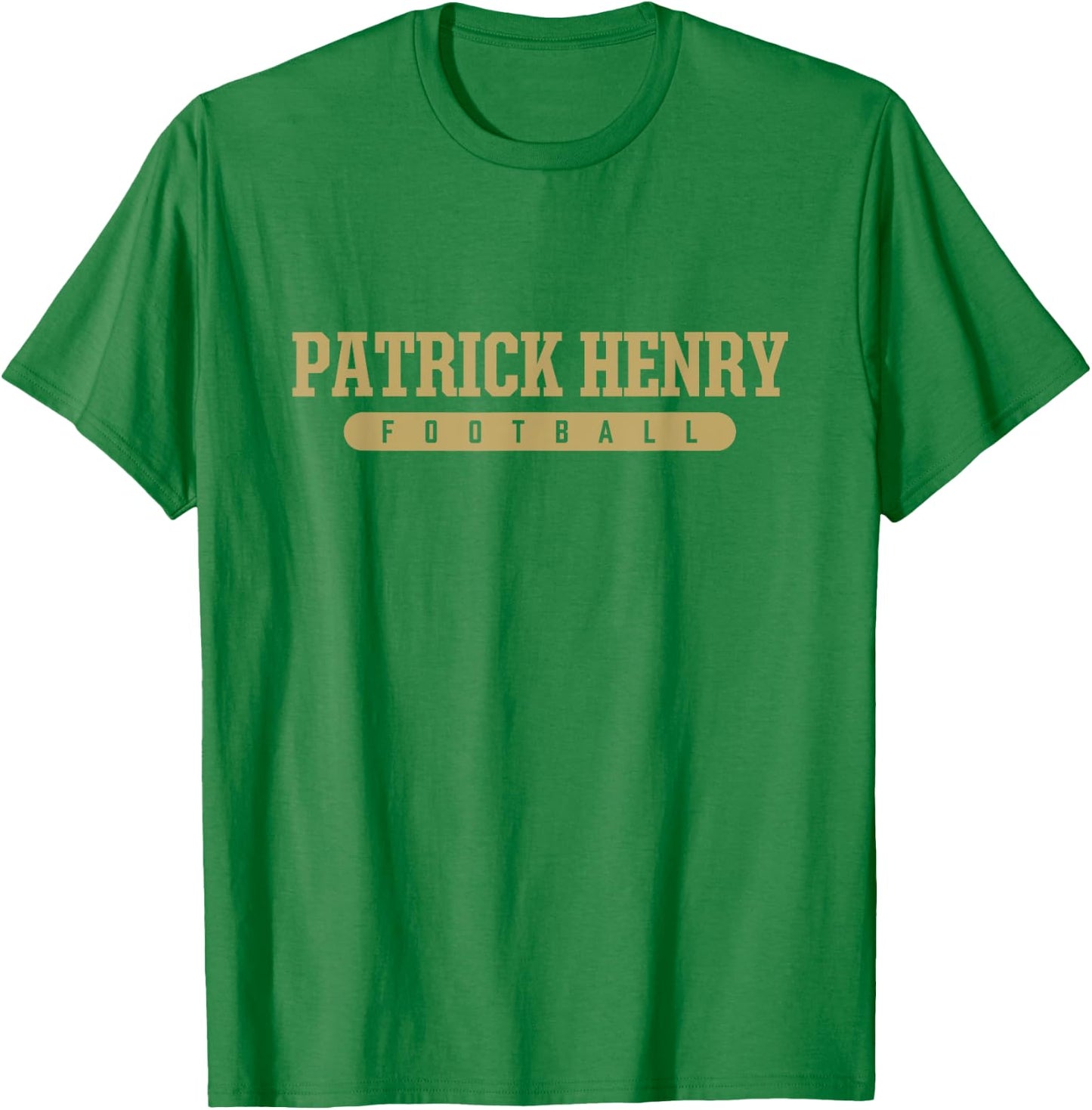 Patrick Henry High School Football T-Shirt - T-Shirt | Irish Green