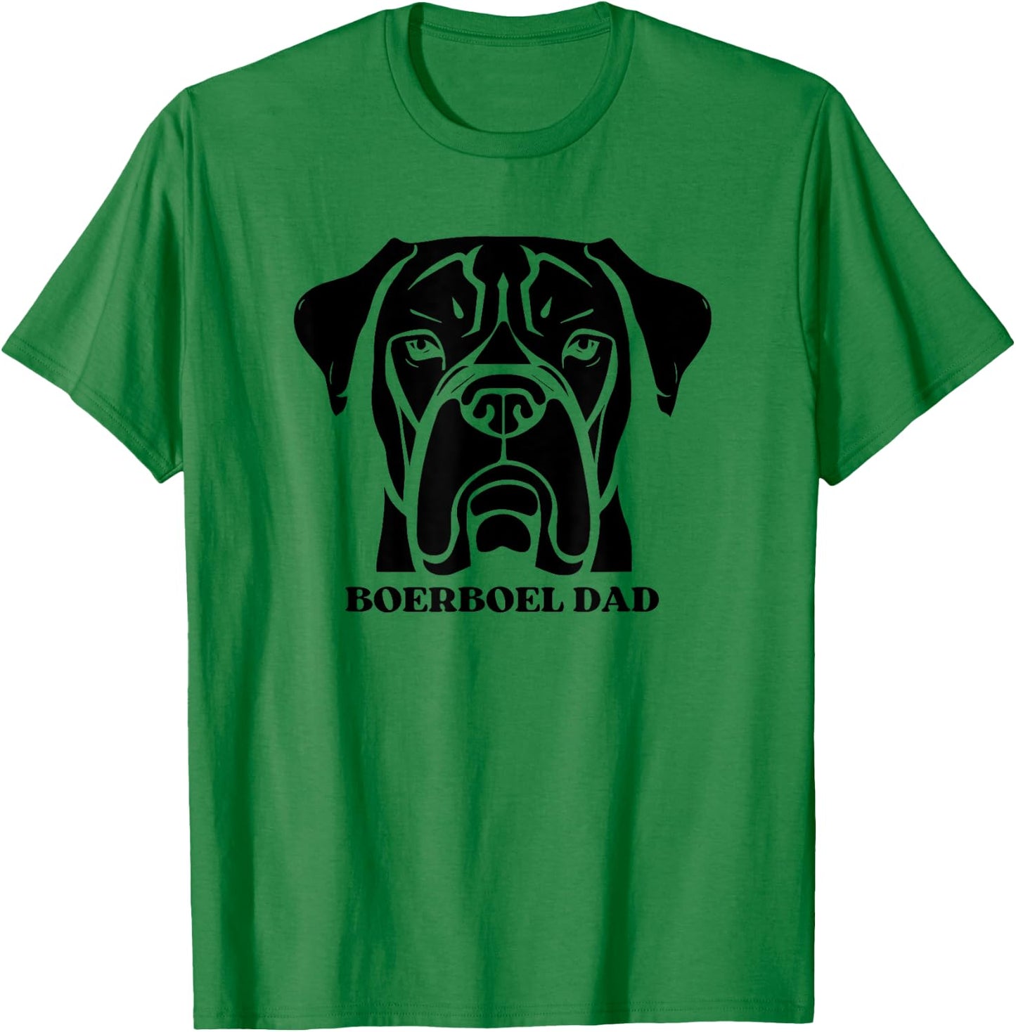 Boerboel Dad Dog Lovers T-Shirt - T-Shirt | Irish Green