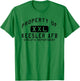 Property of Keesler AFB Athletic Department T-Shirt - T-Shirt | Irish Green
