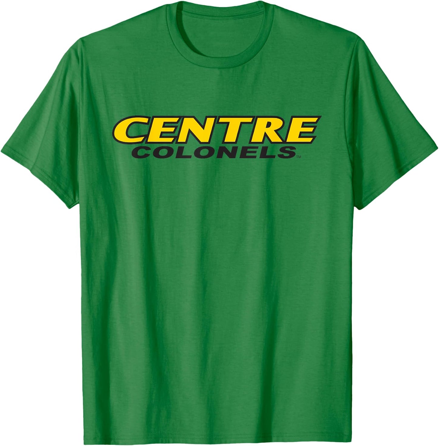 Centre College Colonels Text Logo T-Shirt - T-Shirt | Irish Green