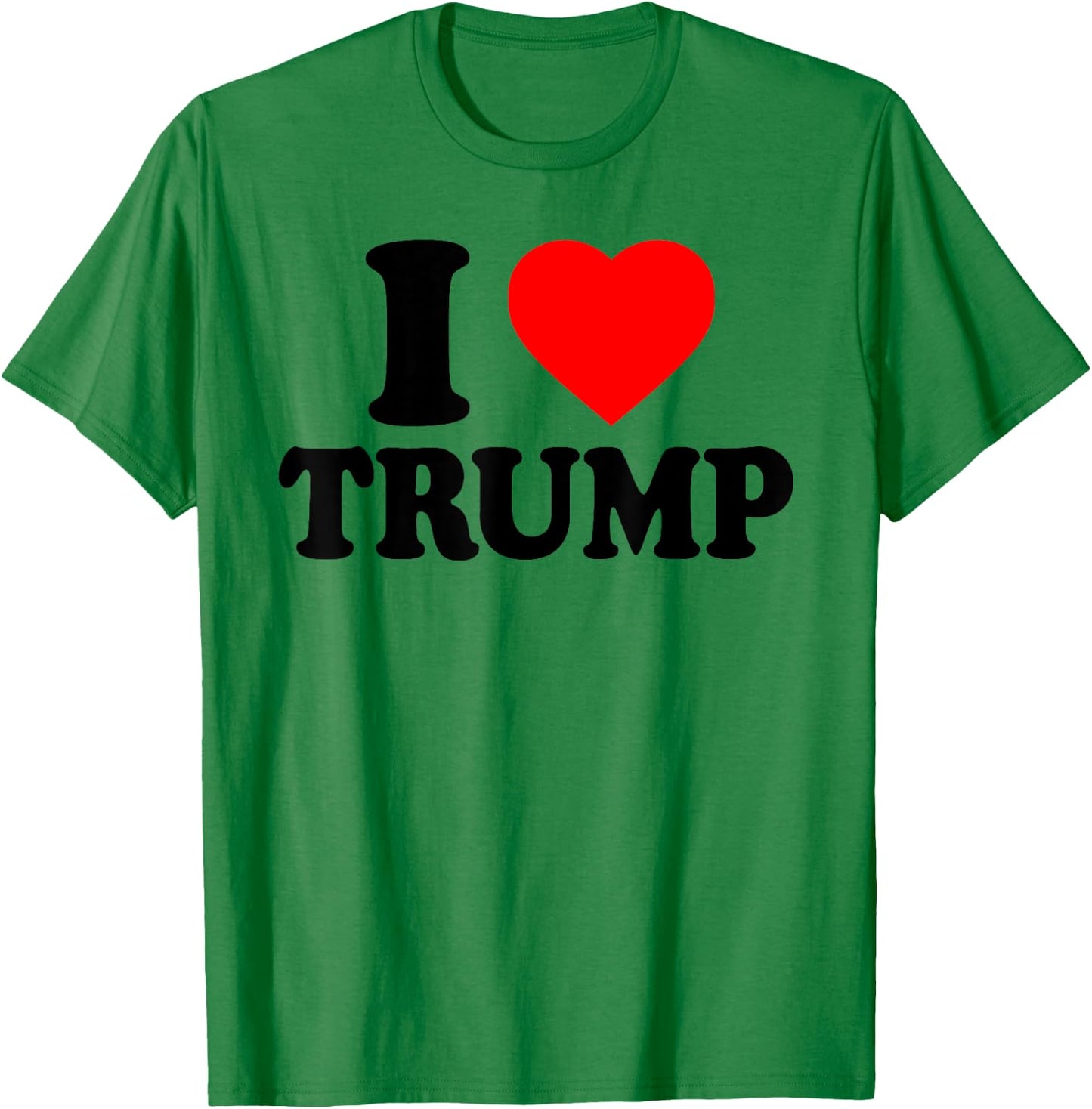 Ich Liebe Trump Shirt - Männer Frauen - I Love Trump T-Shirt - T-Shirt | Irish Green