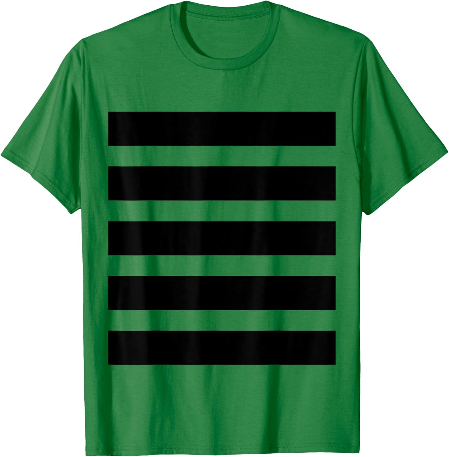 Bee costume bee stripes striped carnival horizontal stripes T-Shirt - T-Shirt | Irish Green