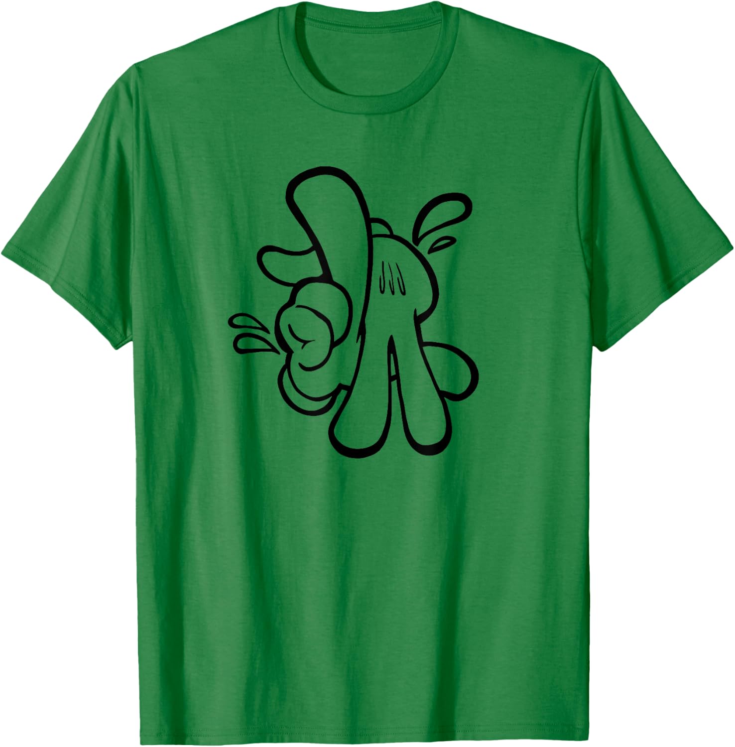 LOS ANGELES Hand Sign Hip Hop West Coast USA Lowrider , white, S T-Shirt - T-Shirt | Irish Green
