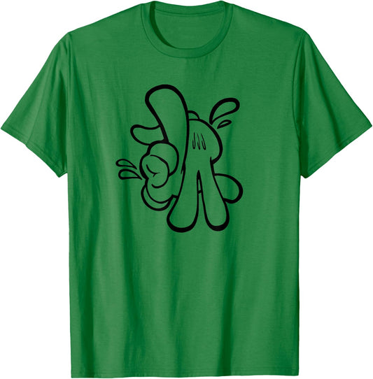 LOS ANGELES Hand Sign Hip Hop West Coast USA Lowrider , white, S T-Shirt - T-Shirt | Irish Green