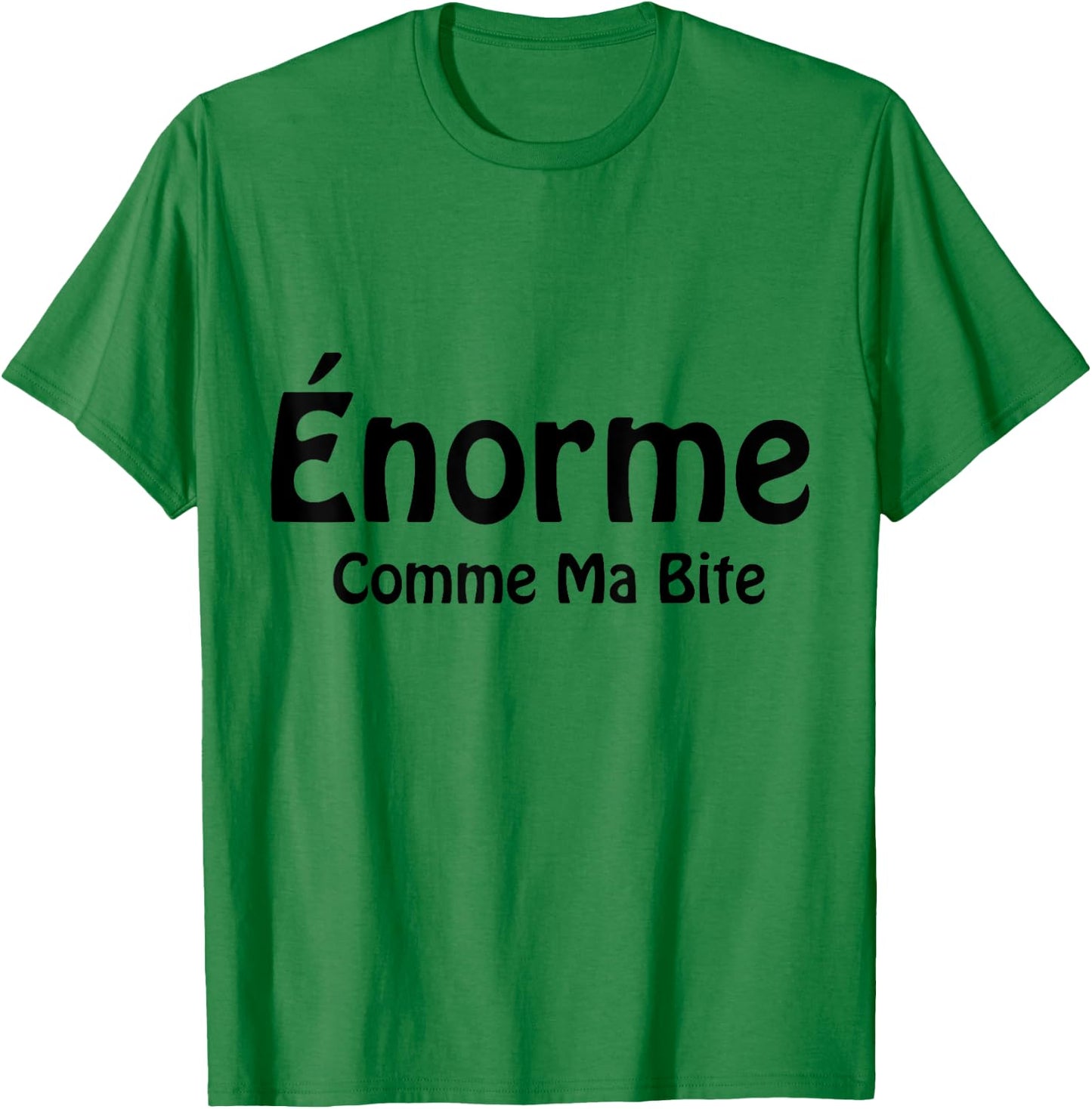 Huge Like My Humor Bold Friend Funny Message , white, S T-Shirt - T-Shirt | Irish Green