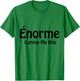 Huge Like My Humor Bold Friend Funny Message , white, S T-Shirt - T-Shirt | Irish Green