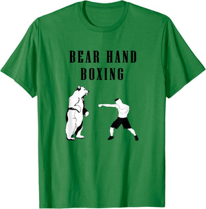 Bear hand boxing T-Shirt - T-Shirt | Irish Green