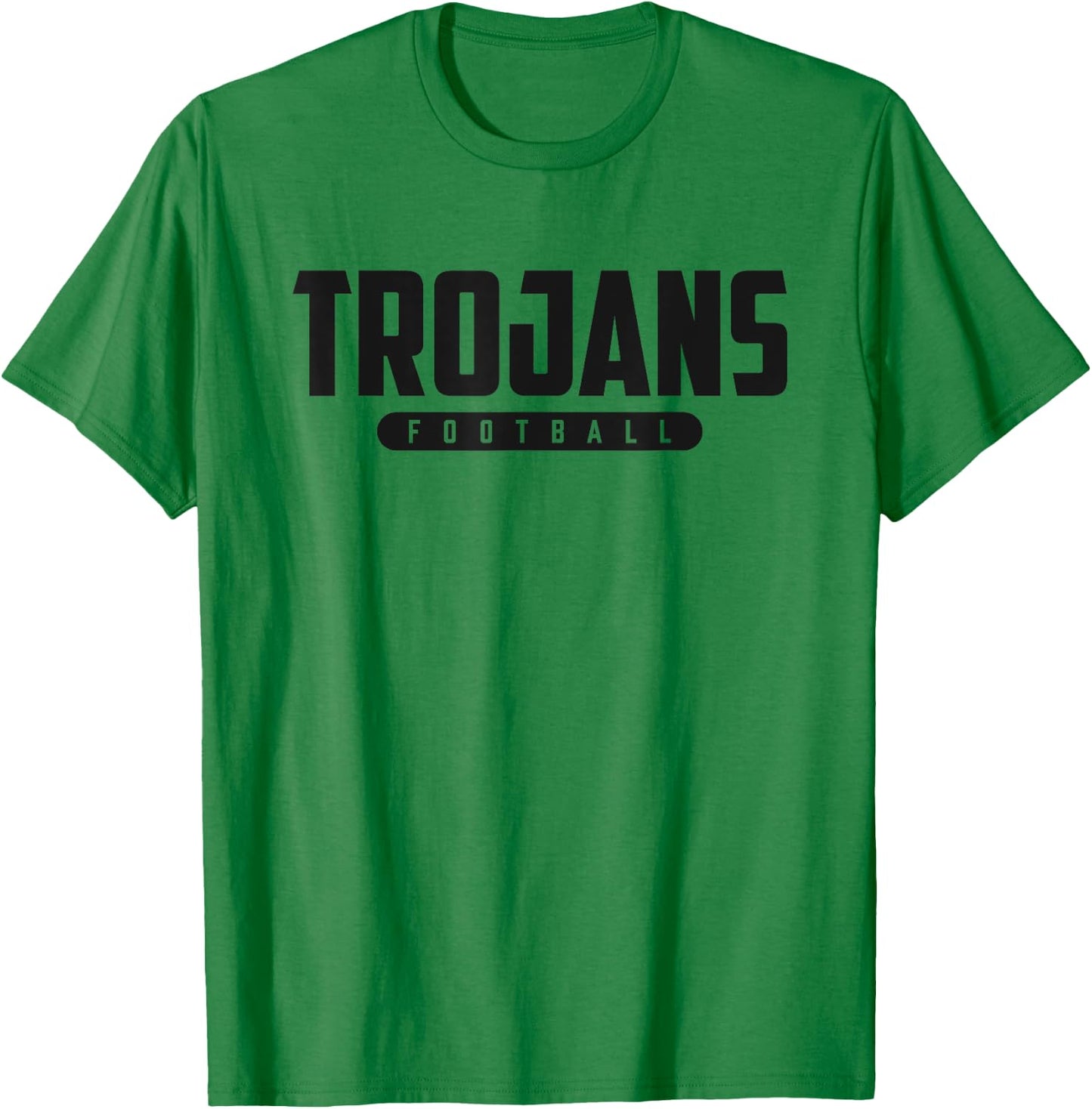 Green Sea Floyds Trojans Football T-Shirt - T-Shirt | Irish Green