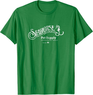 Seahorse Pet Supply T-Shirt - T-Shirt | Irish Green