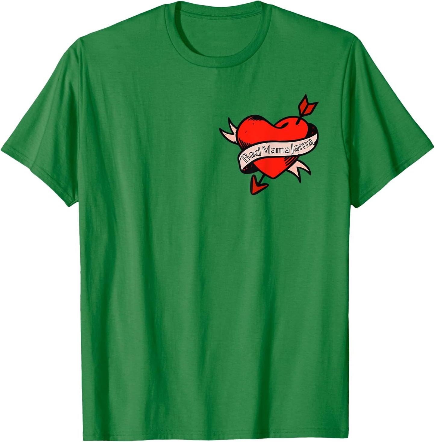 Retro Bad Mama Jama T-Shirt - T-Shirt | Irish Green