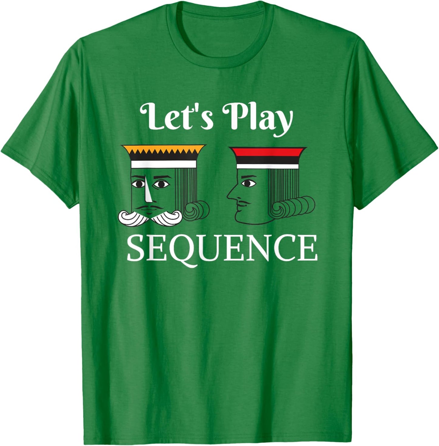 Let's Play a Card Board Game Family Night T-Shirt - T-Shirt | Irish Green