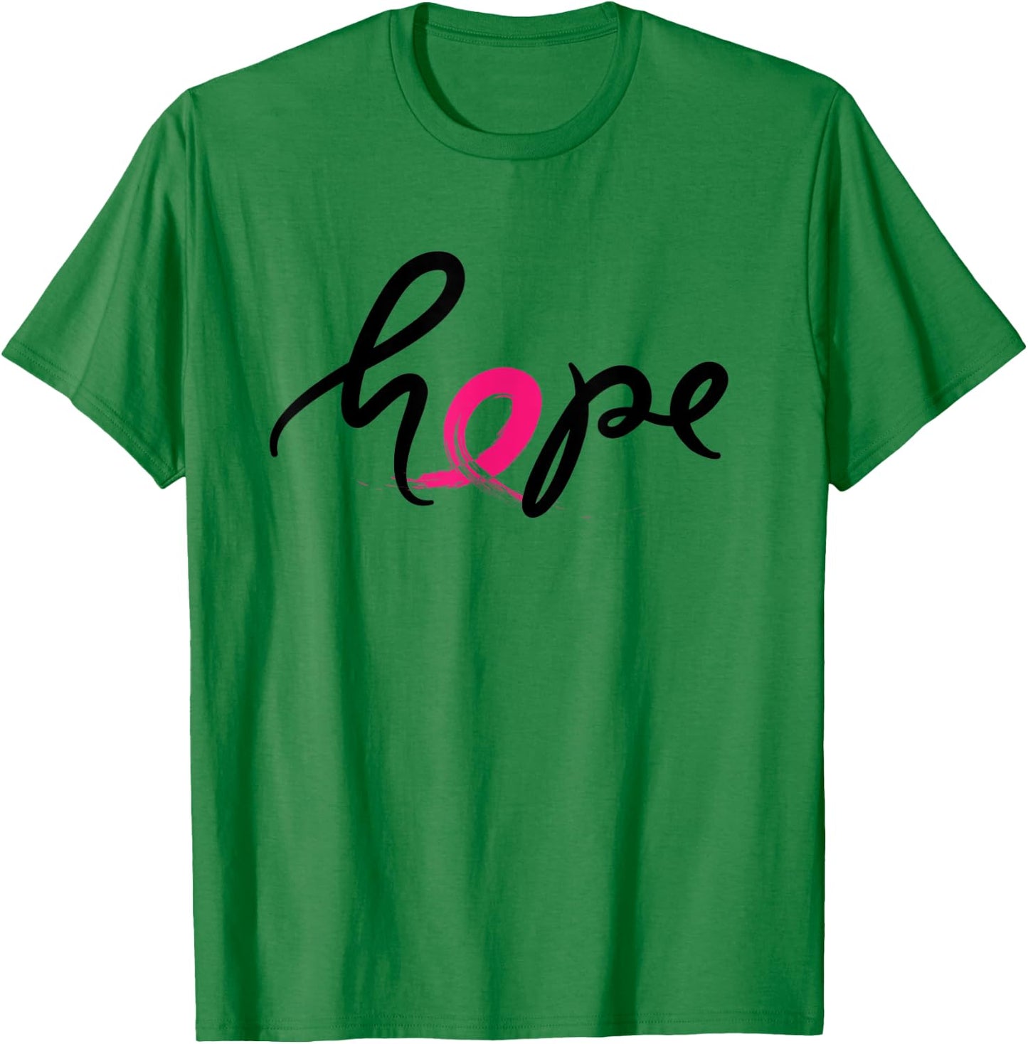 In october we wear pink making strides against breast cancer T-Shirt - T-Shirt | Irish Green