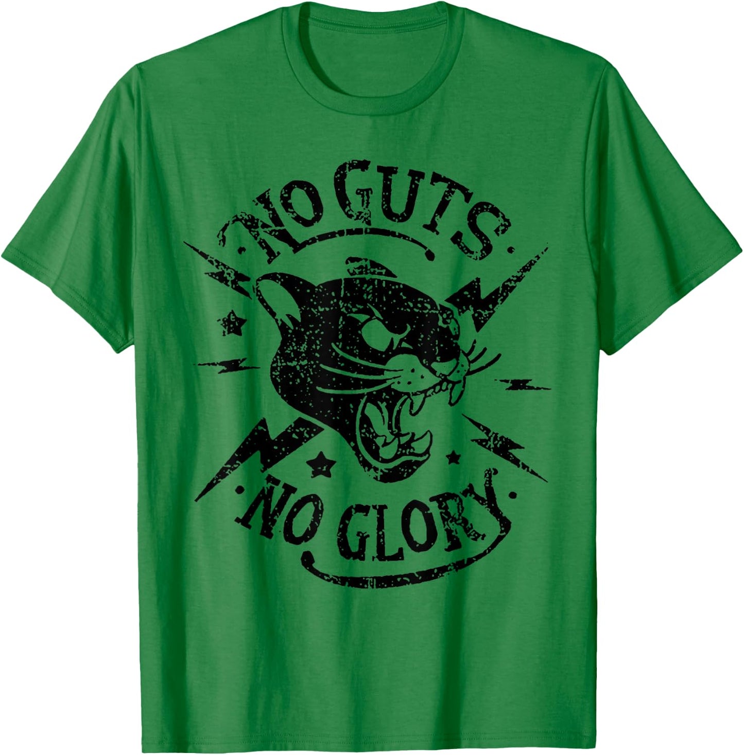 No Guts No Glory T-Shirt - T-Shirt | Irish Green