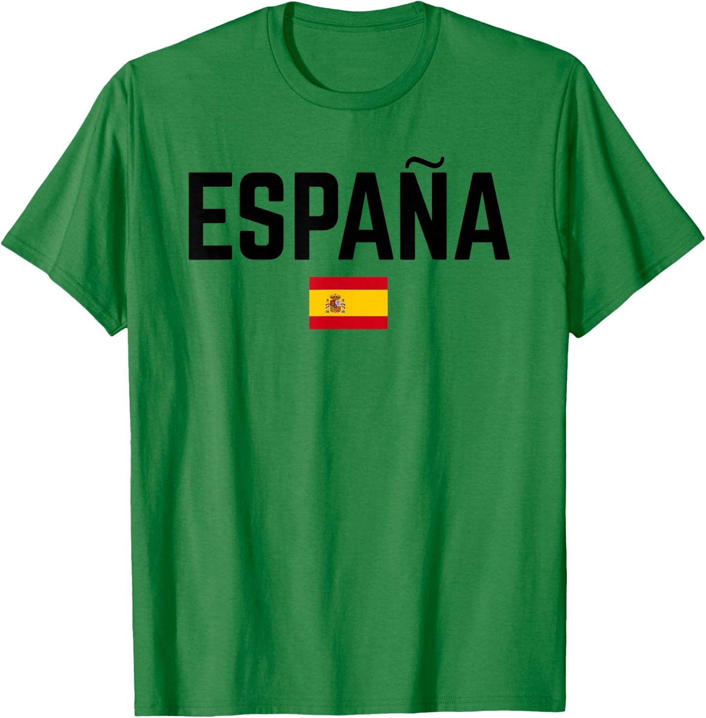 ESPAÑA SPAÑA Flag | Men Women Kids SPAIN , white, S T-Shirt - T-Shirt | Irish Green
