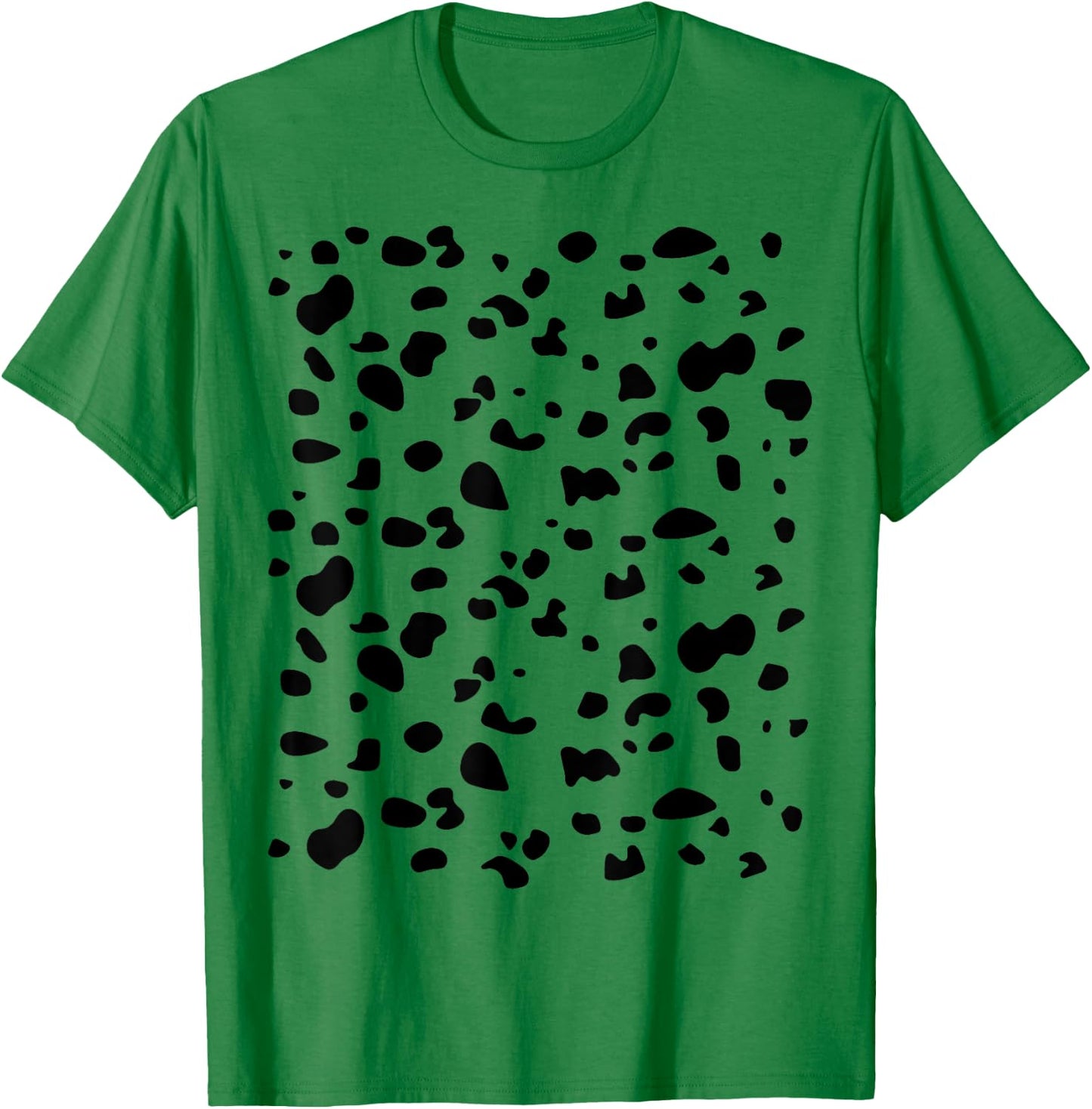 Dalmatian pattern on front and back costume halloween party T-Shirt - T-Shirt | Irish Green