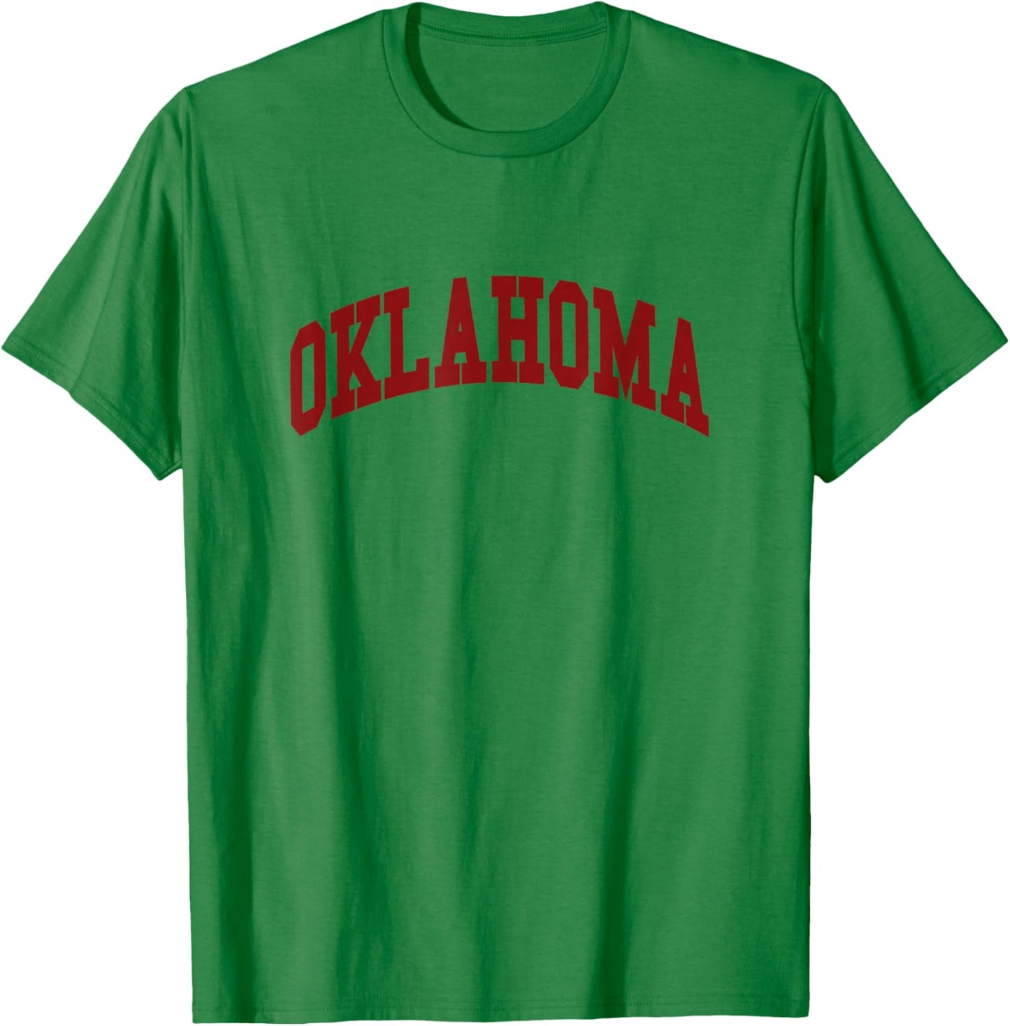 Oklahoma - Throwback Design - Classic T-Shirt - T-Shirt | Irish Green