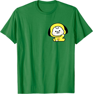 Cool K-Pop Cute Symbol K-Drama Korean Pop Music Fans , white, S T-Shirt - T-Shirt | Irish Green