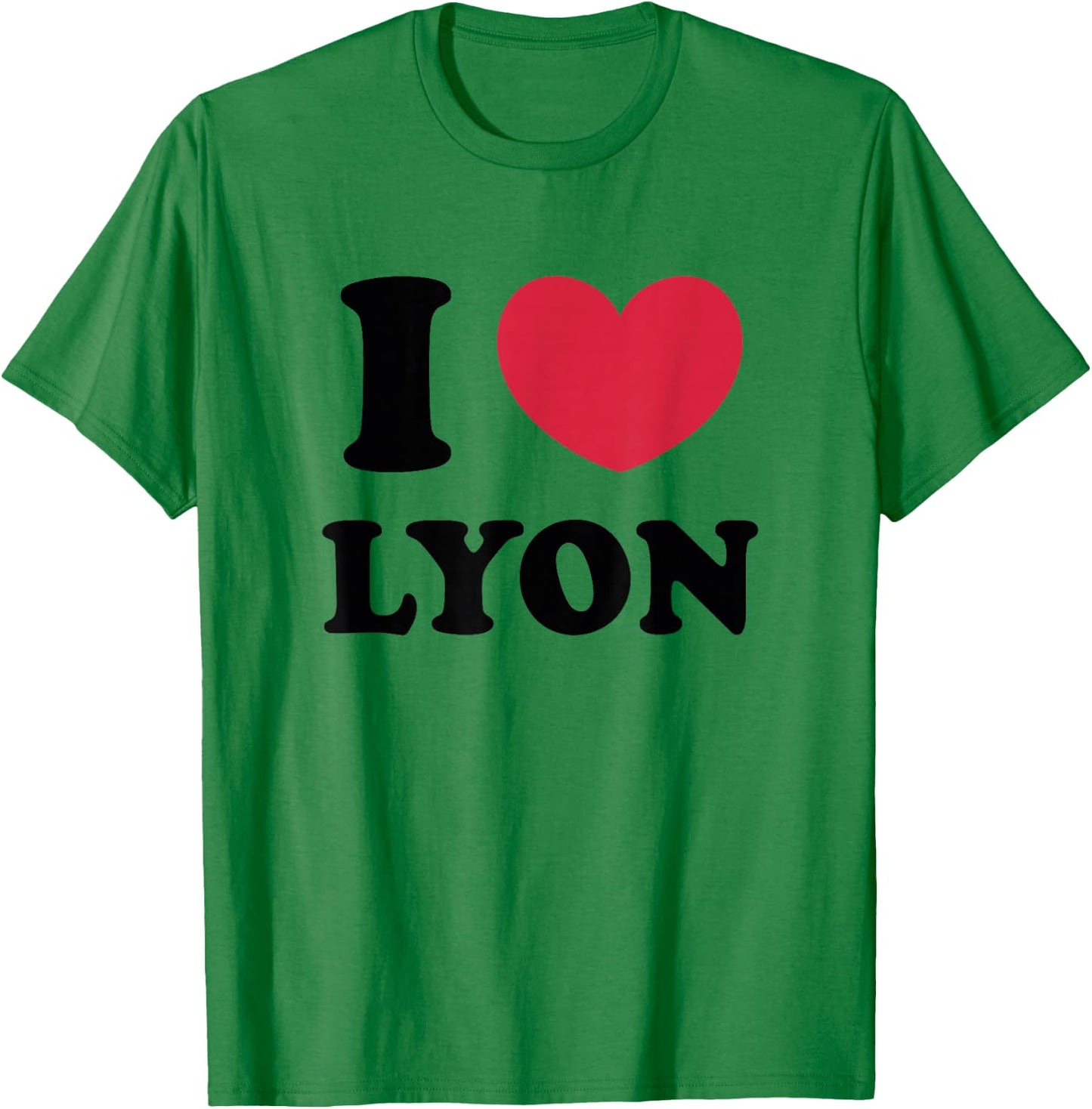 I Love Lyon , white, S T-Shirt - T-Shirt | Irish Green