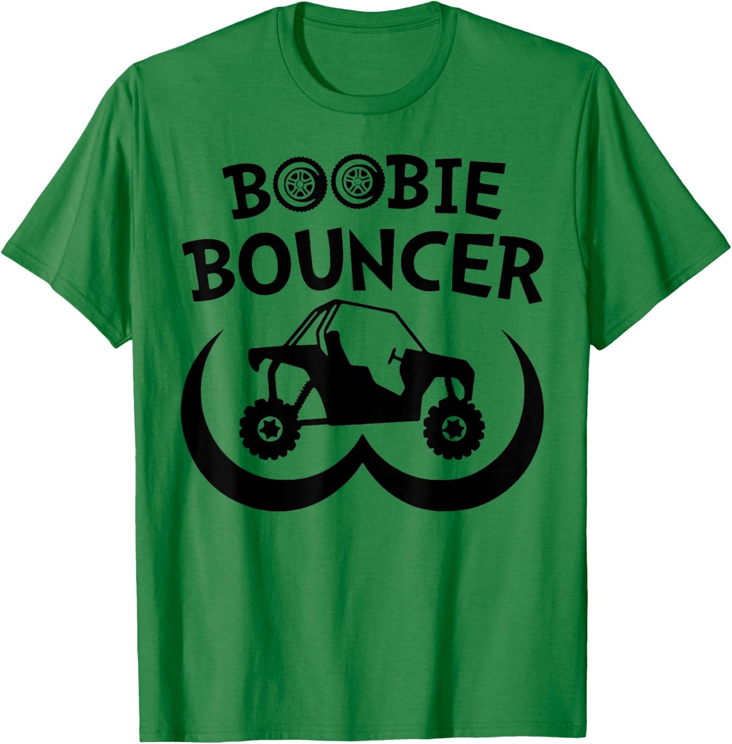 SXS UTV Boobie Bouncer T-Shirt - T-Shirt | Irish Green